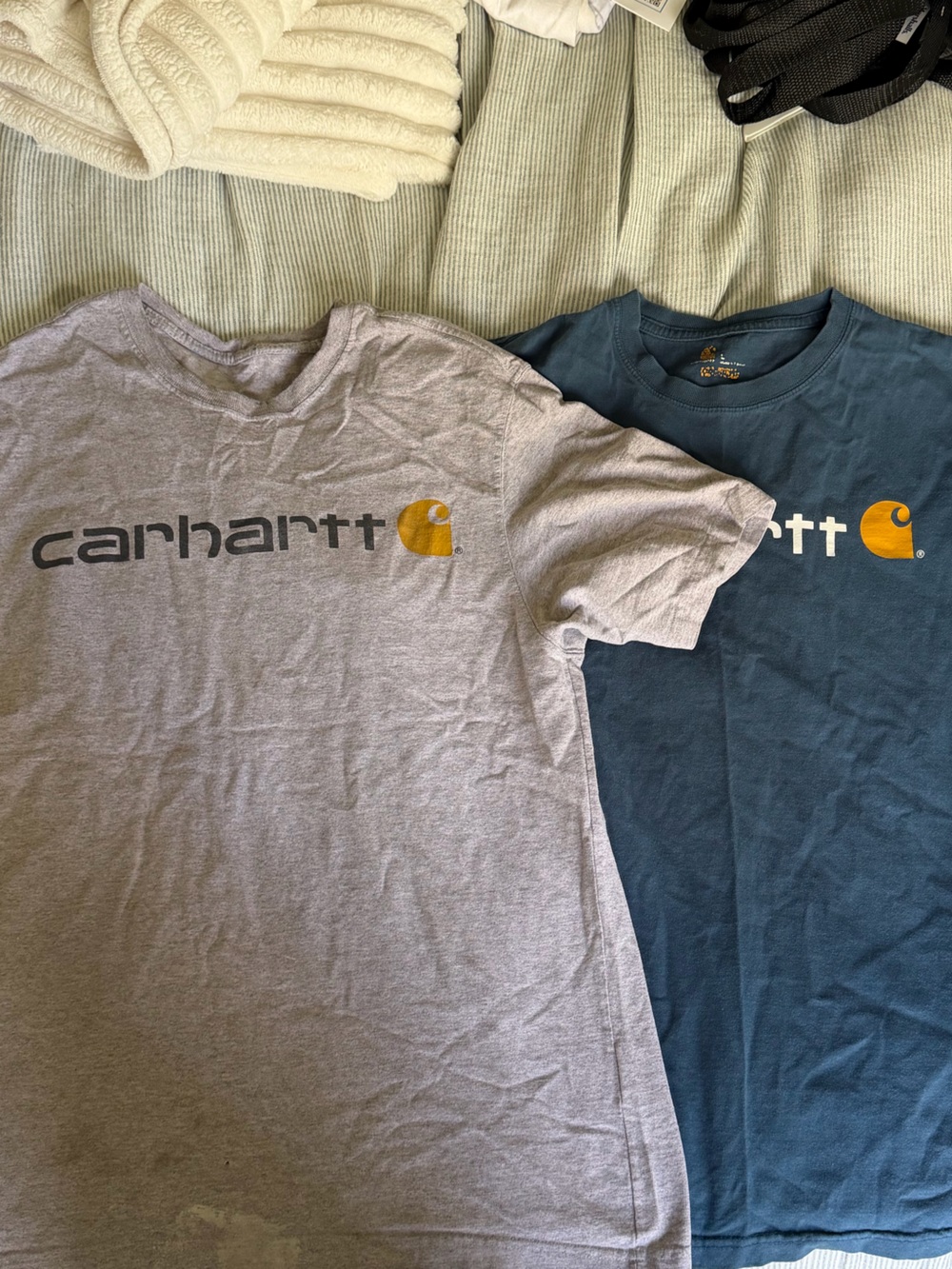 Men’s Carhartt Navy Blue & gray T-Shirt pack